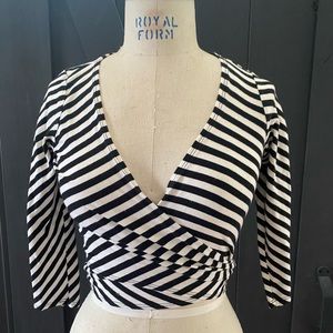 Betsey Johnson wrap top